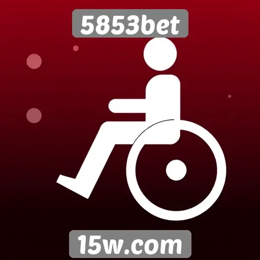 Acessibilidade e interface do site 5853bet