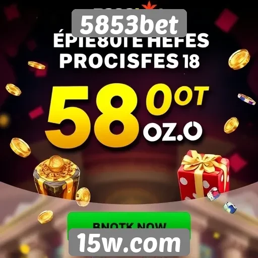 Promoções e bônus disponíveis no 5853bet